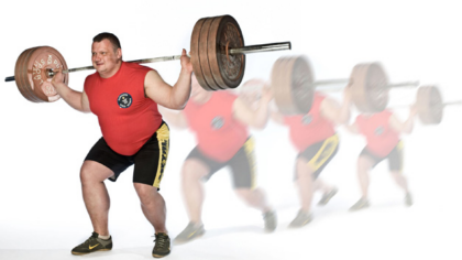 Greičiausiai įveikti 20 m su 300 kg svoriu ant pečių