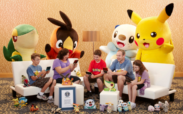 Didžiausia Pokemonų žaidimų šeima