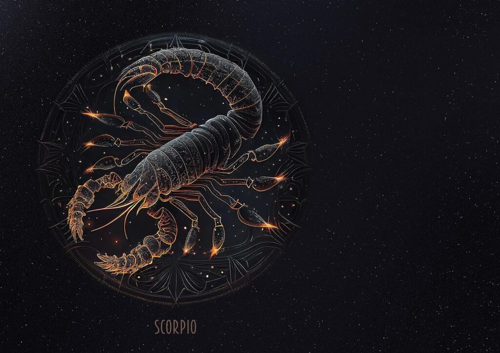 scorpio, star sign, astrology, horoscope, fantasy, ai generated, background, birthday card, zodiac, symbol, shining, scorpio, scorpio, scorpio, scorpio, scorpio